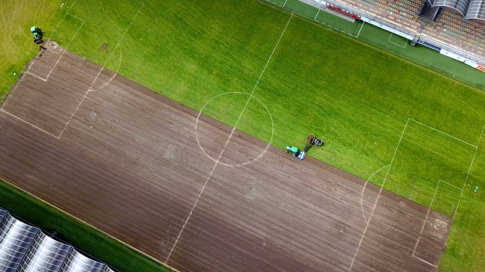 Renovácia hlavnej hracej plochy
