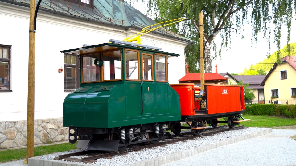 Replika elektrickej lokomotívy Ganz